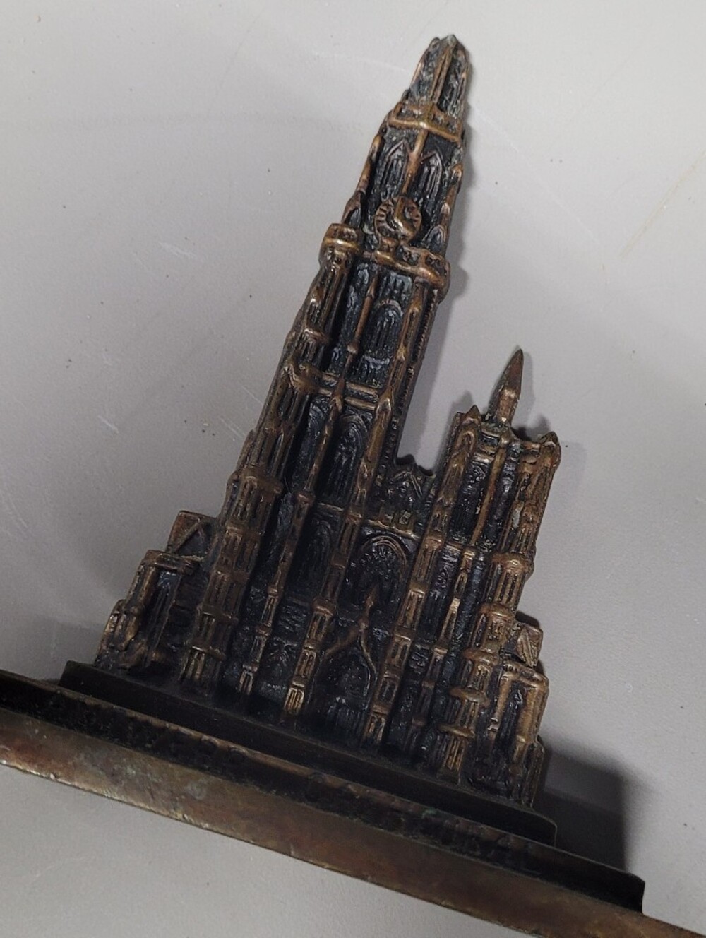 Bronze Cathedral Decorative Sculpture - Home Art Accent
